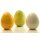 großes frühlingshaftes Oster-Deko Ei stehend Deko-Ei Keramik Preis für 3 Stück