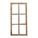 Deko-Fensterrahmen Holz- Rahmen Fenster-Attrappe Holz...