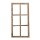 Deko-Fensterrahmen Holz- Rahmen Fenster-Attrappe Holz shabby gewischt Vintage