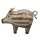 Metall-Deko-Figur Mini-Wildschwein Frischling Metall bemalt Preis für 2 Stück