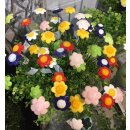 Mini Blütenstick Daisy 6 Farben sortiert-6 Stück