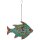Metallfigur Fisch als Windlicht zum hängen und stellen( groß)