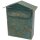 dekorativer ausgefallener Briefkasten petrolblau shabby Landhaus Stil