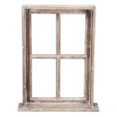 Deko-Fenster Fensterrahmen mit Rahmen und Ablagebrett...