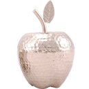 Dekoobjekt kleiner Apfel silber gehämmert in 2 möglichen Größen