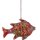Metallfigur Fisch als Windlicht zum hängen und stellen in 3 möglichen Farben