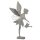 extra gro&szlig;e dekorative ausgefallene Deko-Figur Elfe Metall shabby antikgrau