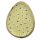 ausgefallene frühlingshafte Dekoschale in Eiform aus Mangoholz mit geblümter Lackoberfläche in verschiedenen Ausführungen