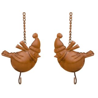Meisenknödelhalter Vogel mit Mütze und Schal Preis für 2 Stück