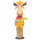 dekorative ausgefallene kleine Deko-Figur Elch Holz und Metall bemalt