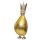 stimmungsvolle große Dekofigur König zum stellen mit silberner oder goldener Krone aus Metall