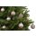 37er Set Kugelmix PVC puderrosa Weihnachtskugeln Baumschmuck bruchfest Christbaumschmuck