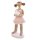 witzige kleine Dekofigur Cupcake Lady in rosa-weiß