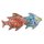 Metallfigur Fisch als Windlicht zum hängen und stellen in 2 möglichen Farben