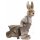 fr&uuml;hlingshafter putziger Deko-Hase Osterhase mit Schubkarre aus Keramik Hasenm&auml;dchen oder Hasenjunge