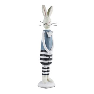 putziger Keramik Deko-Hase mit aus Hasenmäd frühlingshafter Osterhase