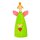 dekorativer Engel Schutzengel Leni zu stellen mit Herzchen Krönchen und Flügelchen Metall handbemalt