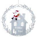 dekorativer weihnachtlicher Dekokranz T&uuml;rkranz Haus...
