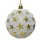 4er Set Kugelmix 8 cm mit Sternen gold antik weiß beschneit PVC Weihnachtskugeln Baumschmuck bruchfest Christbaumschmuck