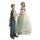 dekorative kleine Dekofiguren als Braut und Bräutigam im 2-er Set 