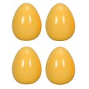 frühlingshaftes kleines Deko Ei Keramik gelb oder orange Preis für je 4 Stück