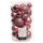 30er Set Kugelmix PVC rosa Weihnachtskugeln Baumschmuck bruchfest Christbaumschmuck   #1