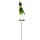 dekorativer witziger Gartenstecker Grashüpfer mit Zylinder mit Schaufel oder Schere Metall bemalt 2 Modelle zur Auswahl