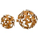 dekorative Dekokugel Gartenkugel Metallkugel mit...