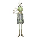 dekorative originelle Froschfigur mit goldener Krone als...